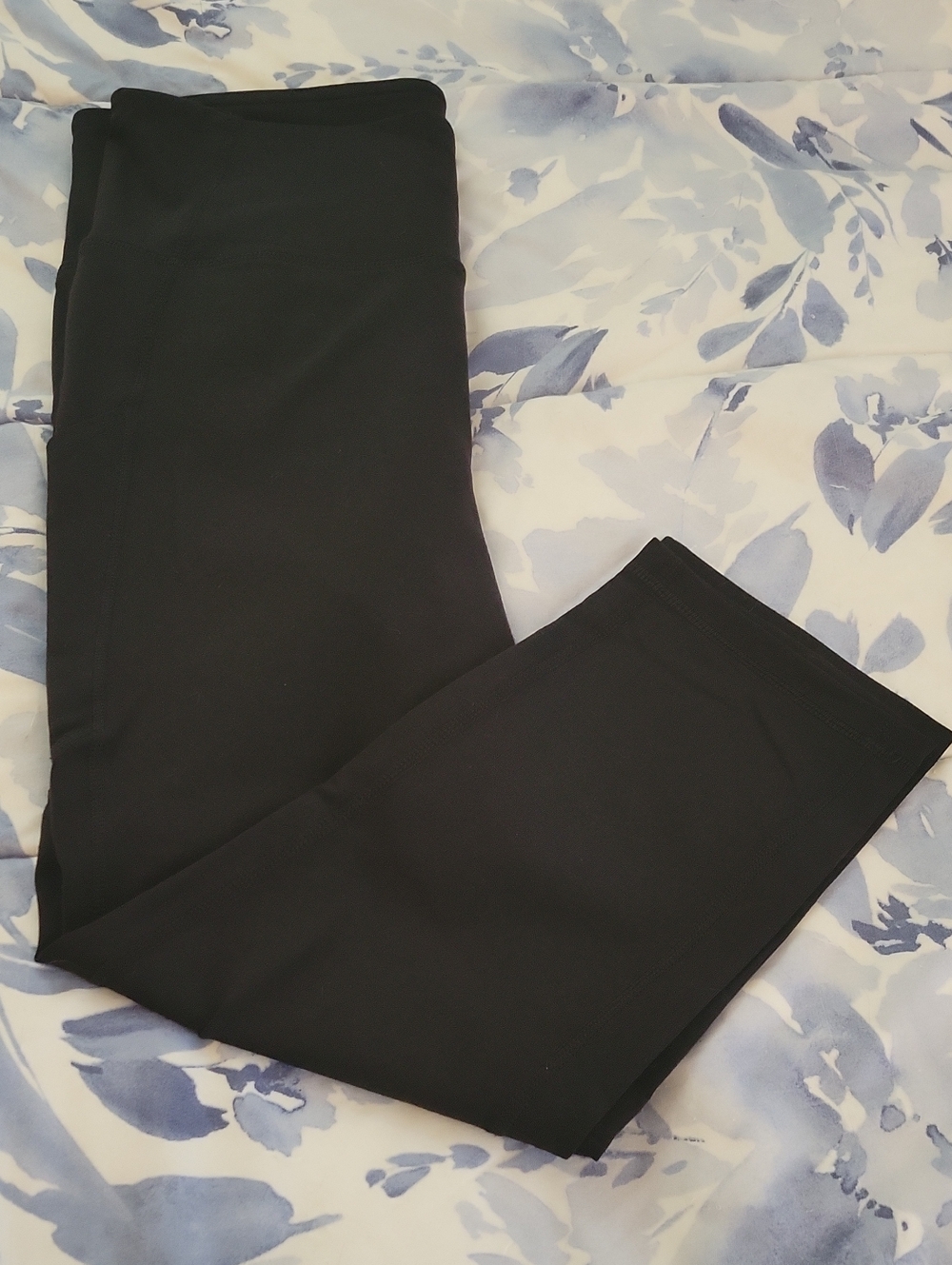 Black Stretch Leggings With Pockets!